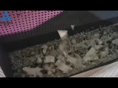 ইপিএস রিসাইক্লিং মেশিন কাজ করছে