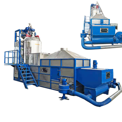 গুণ  EPS Polystyrene Beads Foam Batch Pre Expander Automatic কারখানা