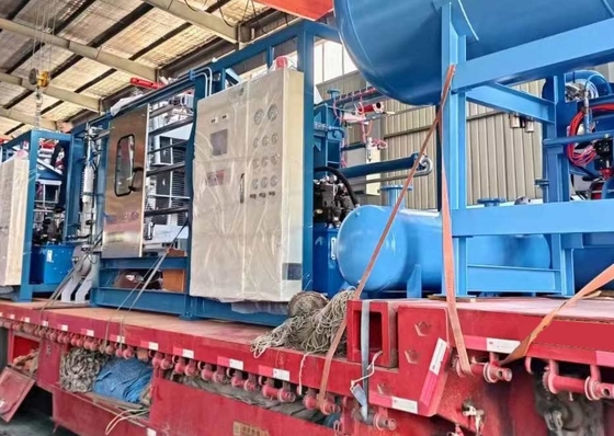 PLC নিয়ন্ত্রণ সহ পলিস্টাইরিন ইপিএস ব্লক ছাঁচনির্মাণ মেশিন