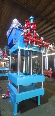 স্বয়ংক্রিয় ইপিএস আকৃতি ছাঁচনির্মাণ মেশিন নীল উত্পাদন ছাঁচনির্মাণ পলিস্টারিন ফোম পণ্য সরঞ্জাম