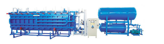 কম শক্তি খরচ ইপিএস ব্লক ছাঁচনির্মাণ মেশিন স্বয়ংক্রিয় উচ্চ আউটপুট