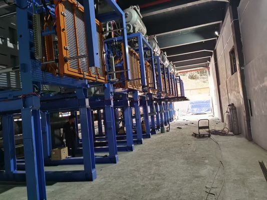 ইপিএস ফোম প্লাস্টিক ভ্যাকুয়াম ফর্মিং মেশিন জন্য মাছ ফল সবজি বক্স উত্পাদন লাইন