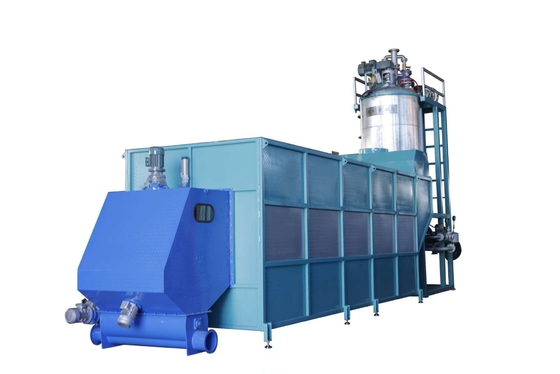 40/50 ইনপুট এবং 2500-8000kg আউটপুট সহ পেশাদার ইপিএস ফোম মেশিন